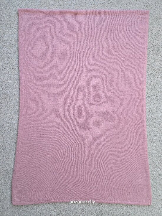 Accessories - NWOT Cashmere Knit Scarf Pink